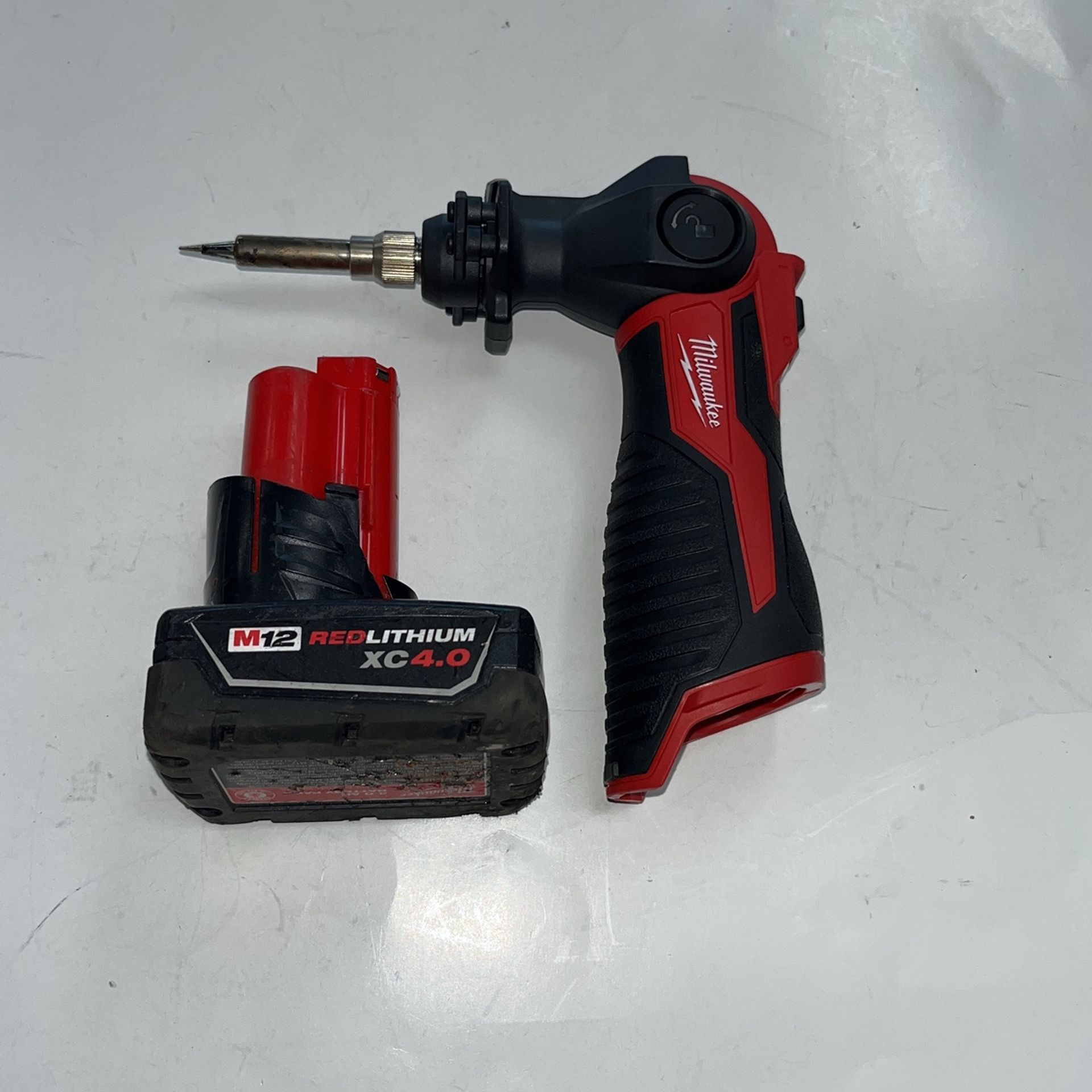 Milwaukee, Soldering Iron Tool, With Battery, In Great Condition