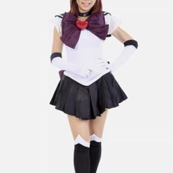 Sailor Moon Sailor  Pluto Cosplay Boot Socks