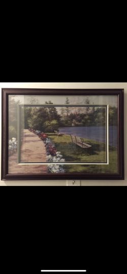 Professionally framed, 31x23, Diane Romanello, picture