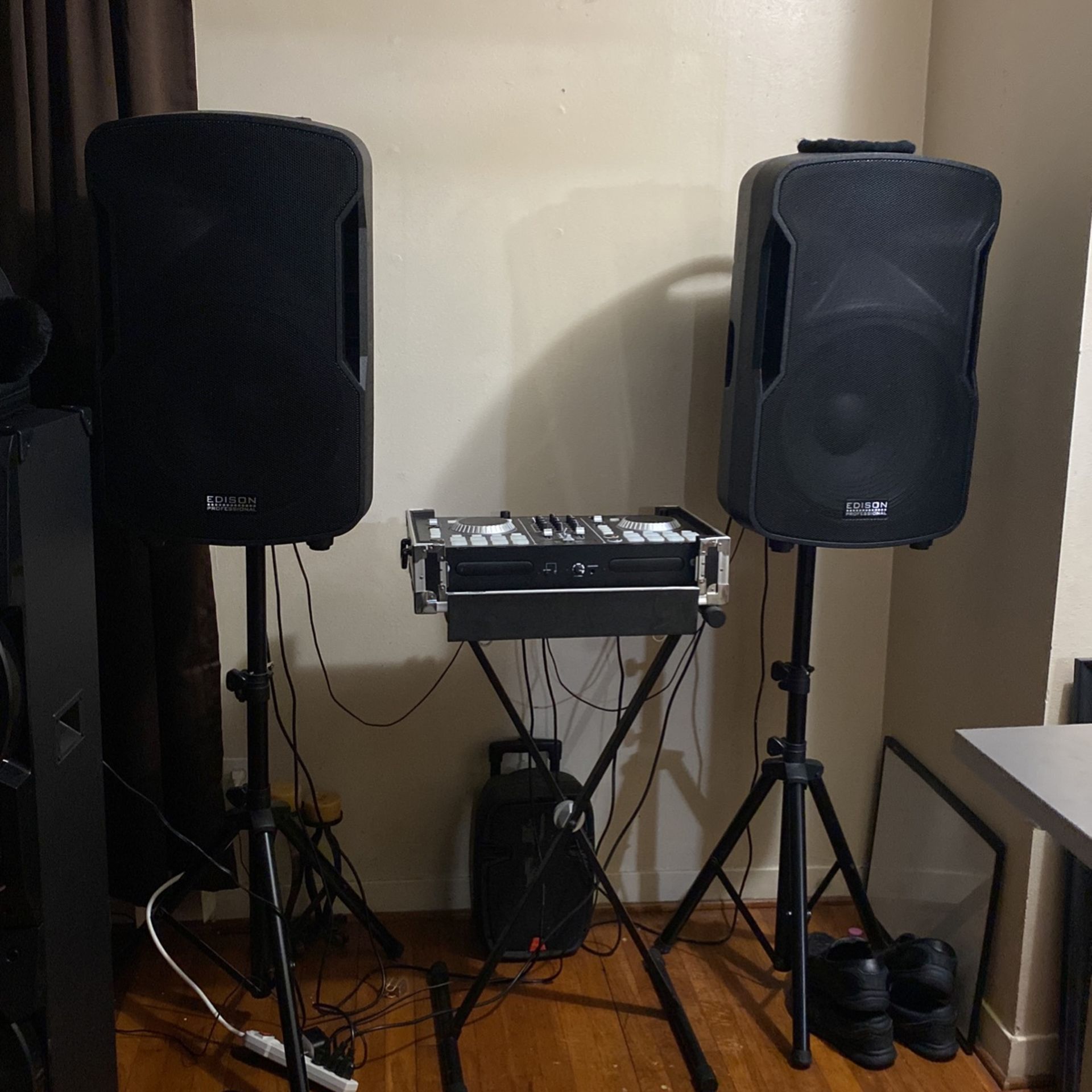 Edison Professional DJ System Set