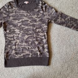 Camo Sweater