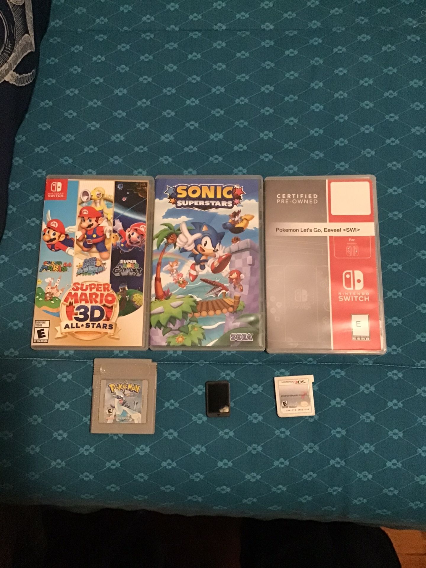 Nintendo Switch, Gameboy, 3DS Games (Mario, Sonic, And Pokémon)
