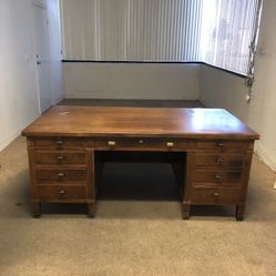 Walnut Office Desk 
