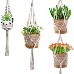 Macrame Plant Hangers Without Plant Pot