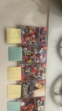 Nintendo switch games (READ DESCRIPTION)