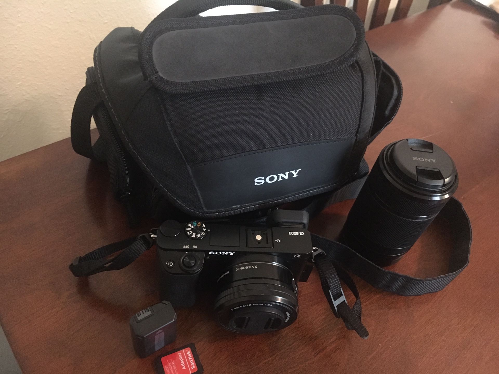 Sony digital camera A6000 Aps-C
