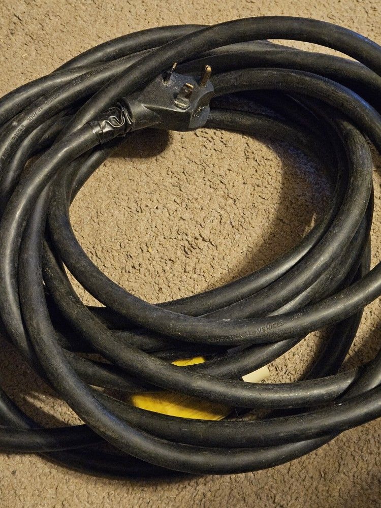 30 Amp Plug Cord For RV Or Popup.