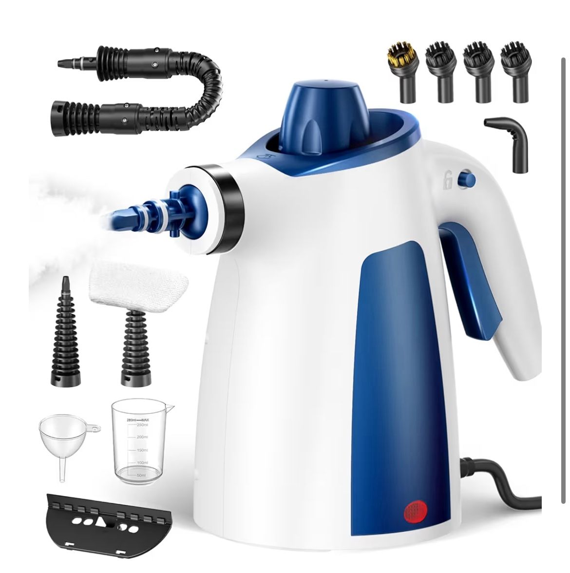 Steam Cleaner, Pressurized Handheld Multi-Surface