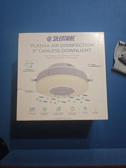 Plasma Air Filter  That Doubles As A Downlight.