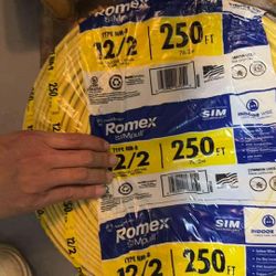 250 ft. 12/2 Solid Romex SIMpull CU NM-B W/G Wire 