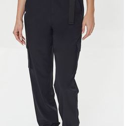 Active Release-Buckle Belted Joggers
