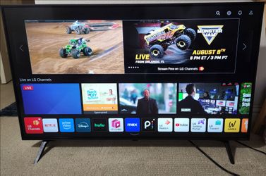LG 43 inch uhd 43NANO75UPA