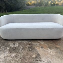 *FREE DELIVERY* Ashile Bouclé Sofa 85”