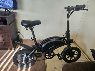 Ancheer foldable 14inch ebike with charger