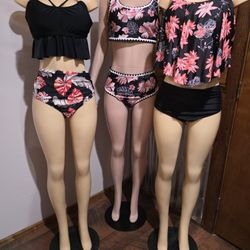 New Women's 2piece Bikini/Tankini Set 10.00 Each 