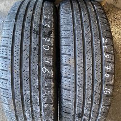 Pair Tires 215 70 16
