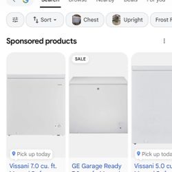 Freezer Chest Freezer 7.0cu Ft