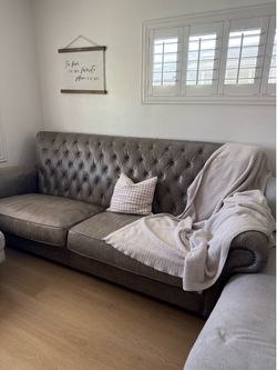 Green Leather Couch