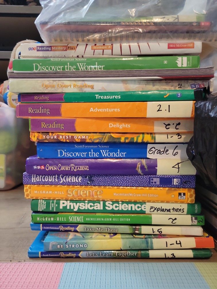 Elementary/Middle School/Homeschool Textbooks