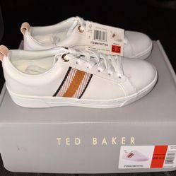 Ted Baker Women's Leather Sneaker, sz 6..5