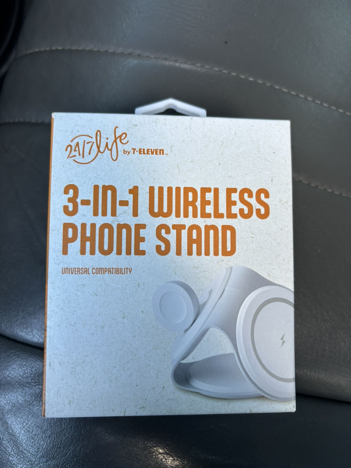 Portable charger me one wireless phone stand