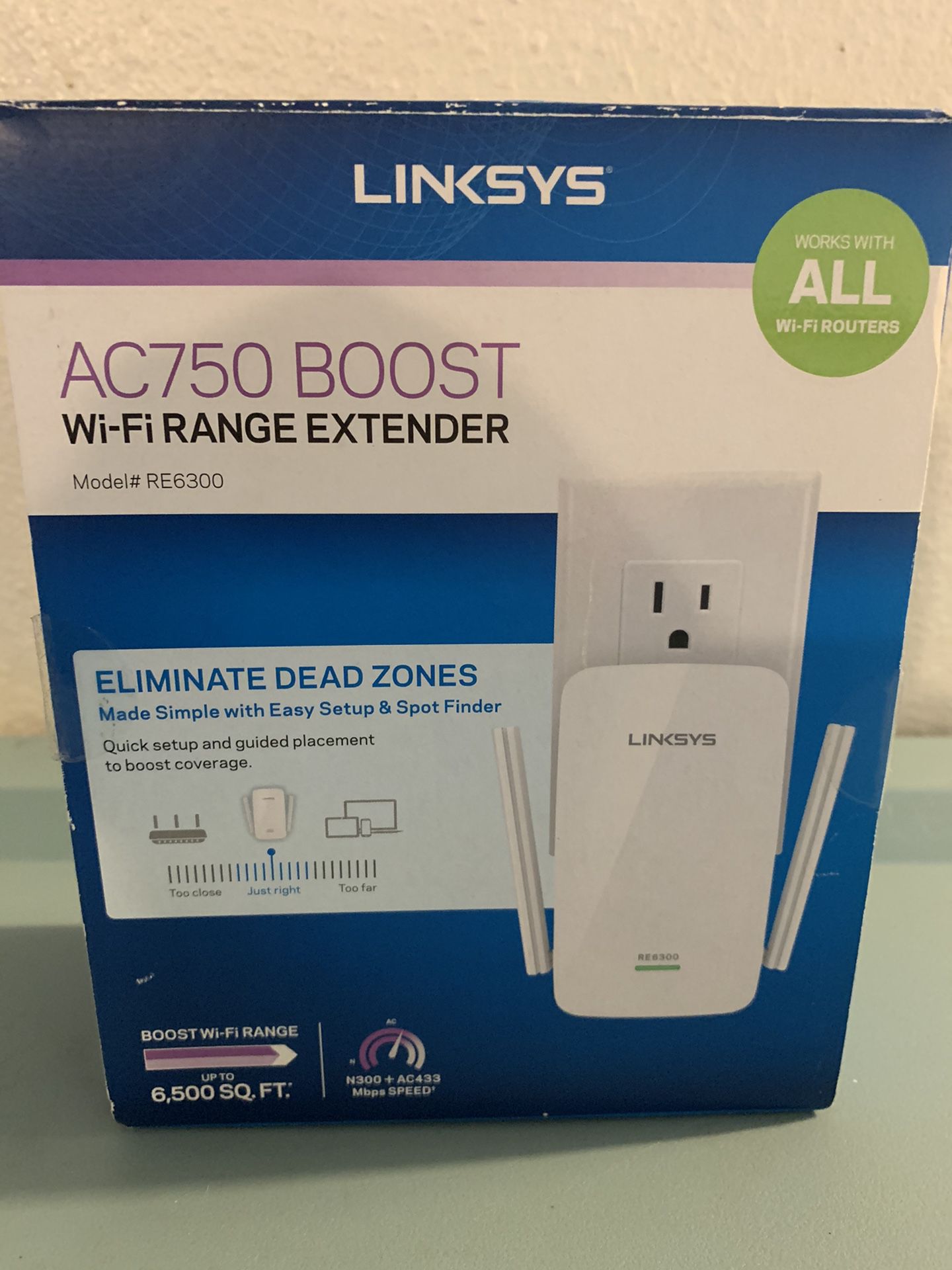 $30- LINKSYS WIFI ROUTER
