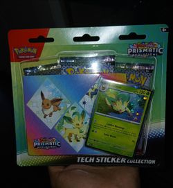 Prismatic evolutions tech sticker collection