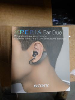 Sony Xperia Ear Duo XEA20 Open-Ear Wireless Earbuds Voice Assistant New