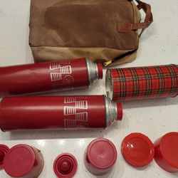 Vintage Antique Thermos Aladdin Lot
