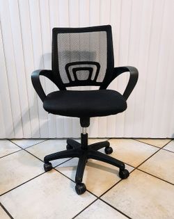 💫 Mid-Back Black Mesh Computer Office Desk Swivel Chair