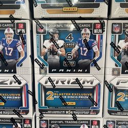 2021 Panini Prizm NFL Football Blaster Box