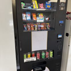 Vending machine snack and Drink combo