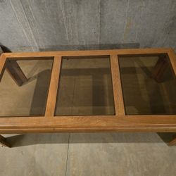 Coffee Table and 2 End Tables