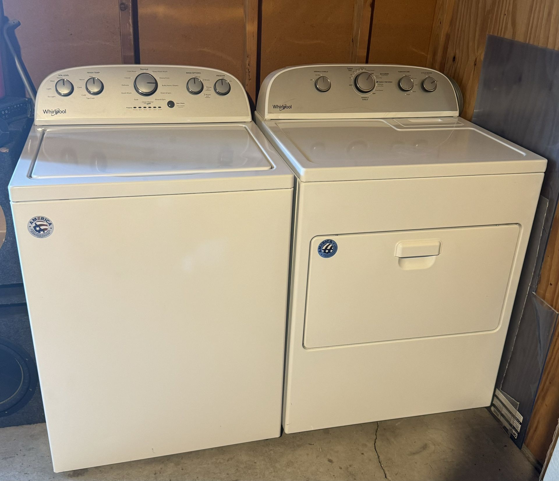 Whirlpool Washer AND Dryer 