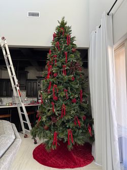 12 ft pre lit Christmas tree