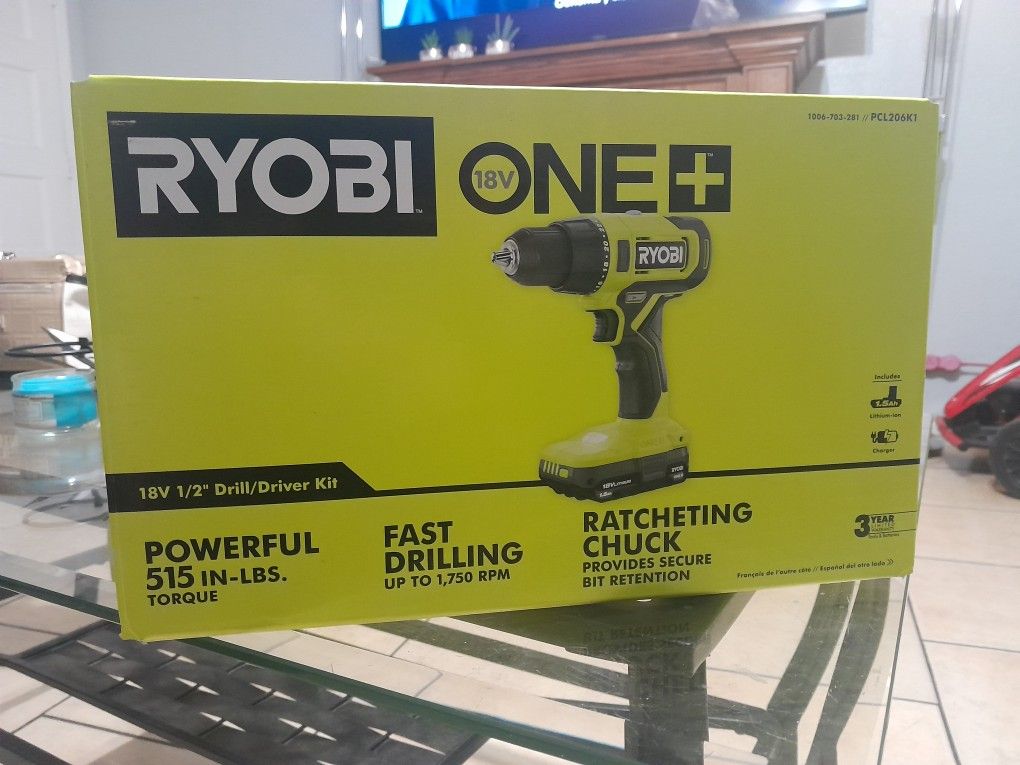 Ryobi Drill/driver Kitt
