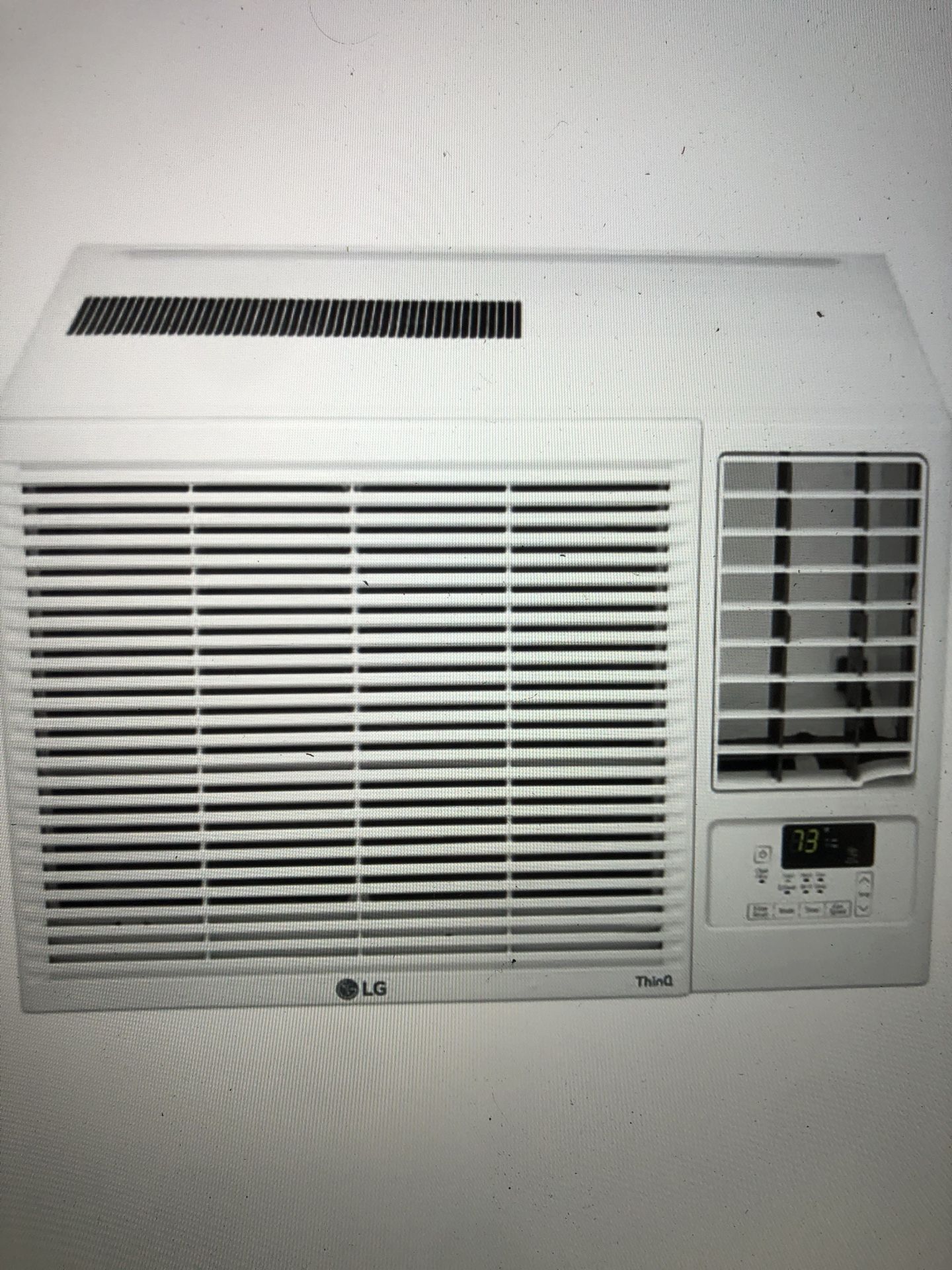 LG LW1221HRSM 11,500/12,000 230V WiFi Window-Mounted Air Conditioner with 9,200/11,200 BTU Supplemental Heat Function, Smart, White (Renewed)(4)