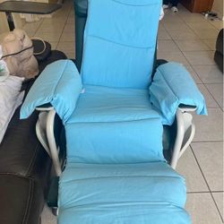 Cushion With Side Straps For Chair 