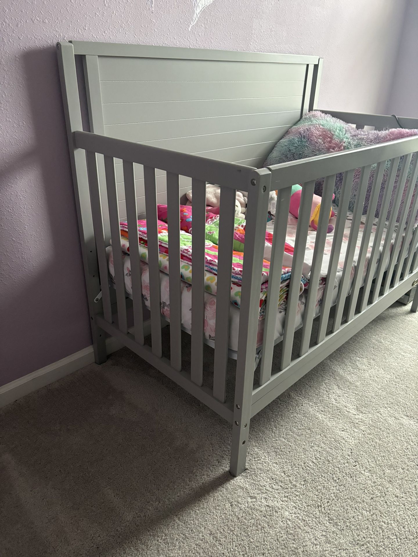 Baby Crib , Changer And Toy Box