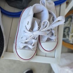 White Toddler Converse 