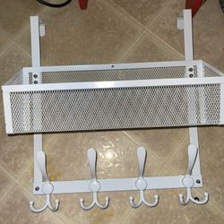 OVER THE DOOR HOOKS ORGANIZER 