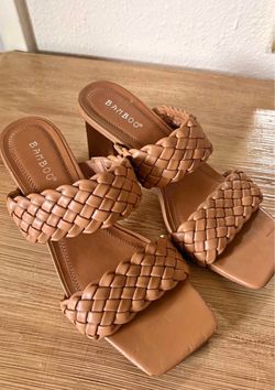 Brown heels