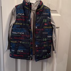 Boys Nautica Vest Set