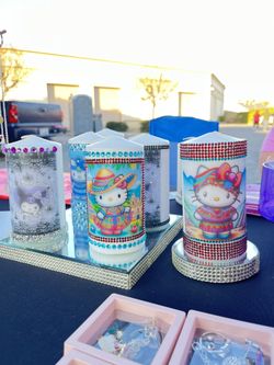 Hello Kitty Custom Candles