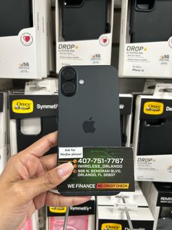 $50 Down Payment UNLOCKED DESBLOQUEADO iPhone 16 Plus 128GB