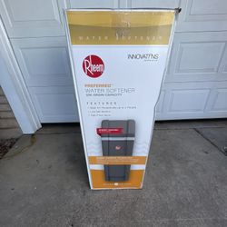 Water Softener With Installation $800