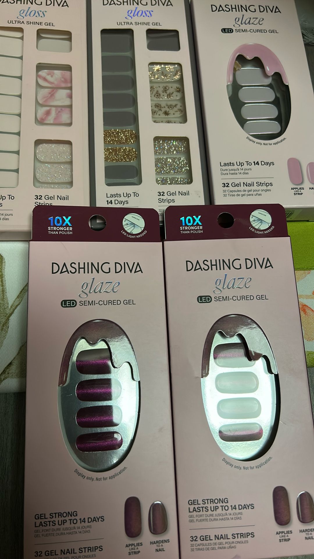 Gel Nails Strips “ Dashing Diva”