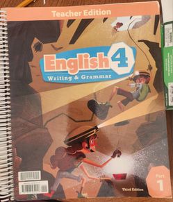 BJU English 4 Teacher Edition