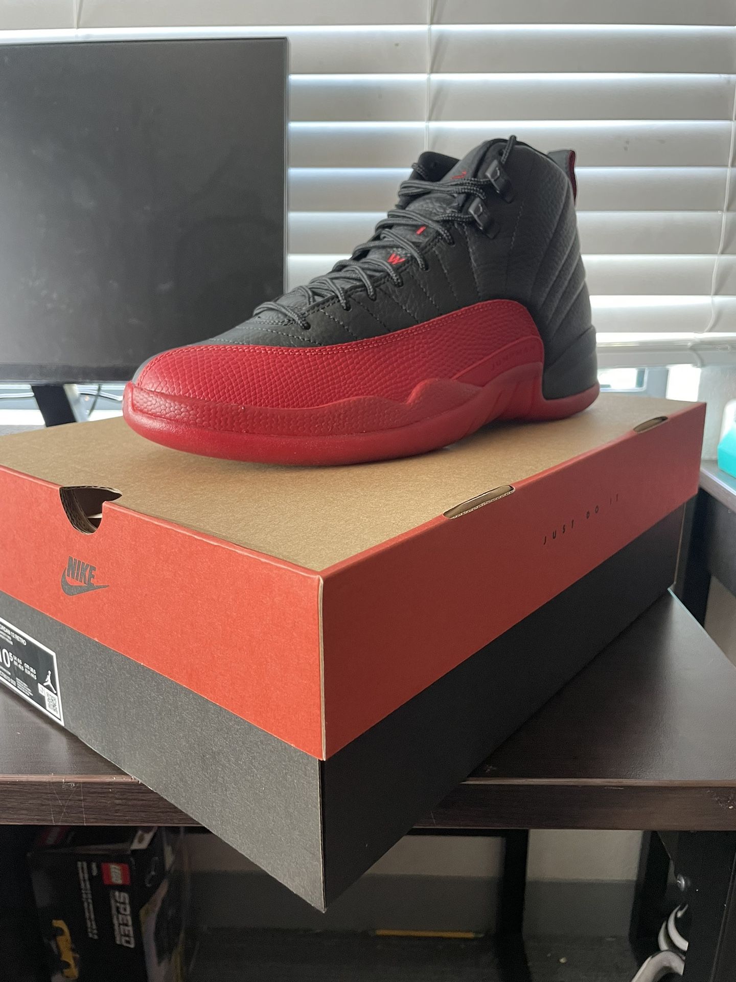 Brand New Jordan 12 Flu Game Size 10.5