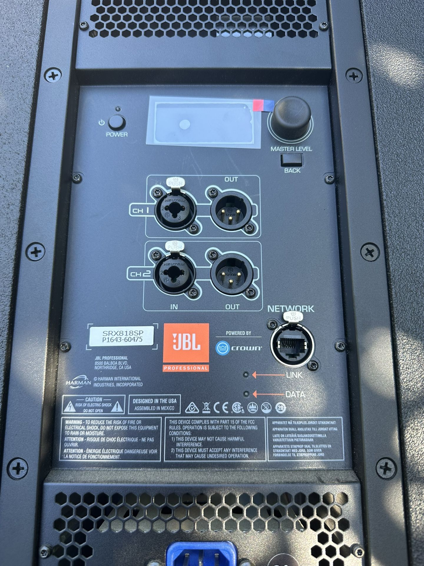 Jbl Srx 818 Sp Powered Subwoofers for Sale in South Gate, CA OfferUp
